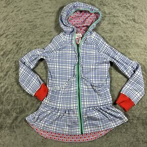 Matilda Jane Jacket Girls Size 10 The Adventure Begins Full Zip Hoodie Ruffle
